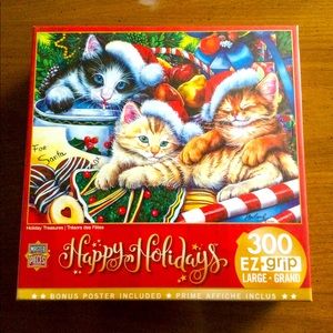 🧩 Holiday Treasures Kittens Puzzle